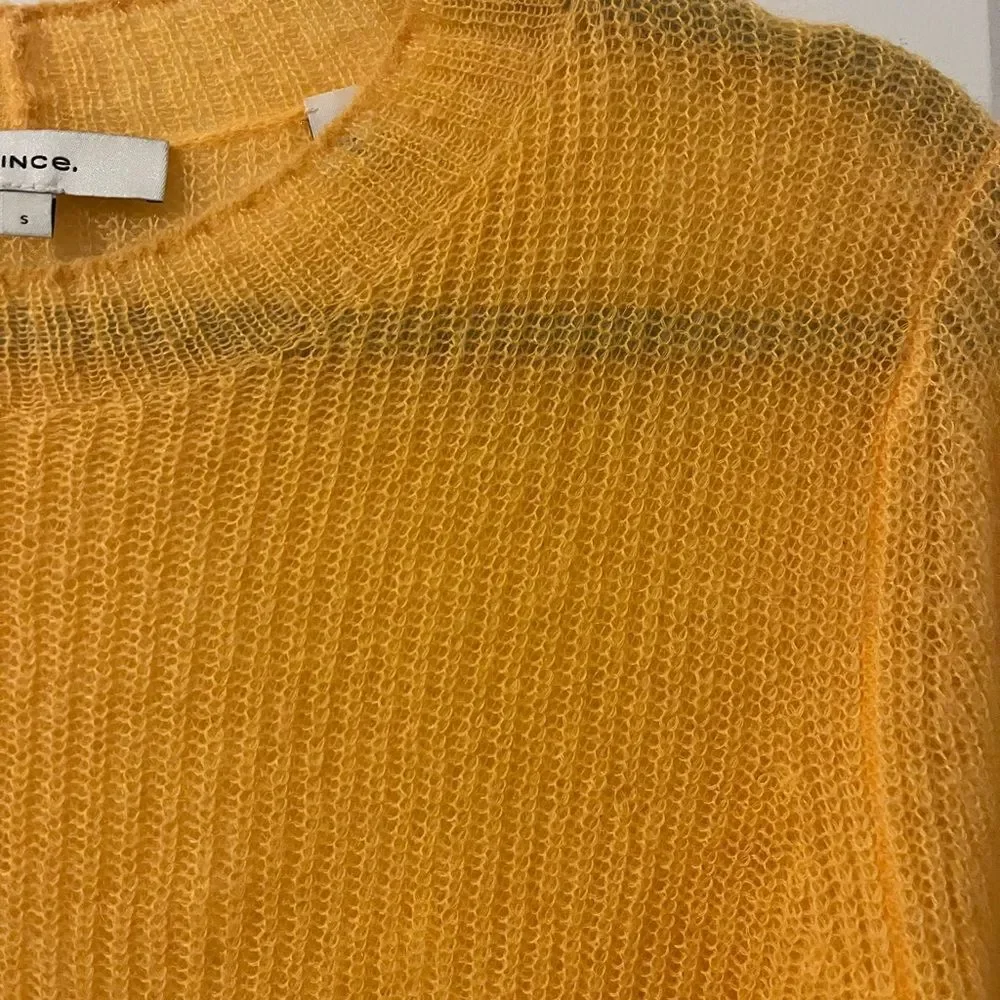 Vince Featherweight Mohair & Wool Blend Sweater